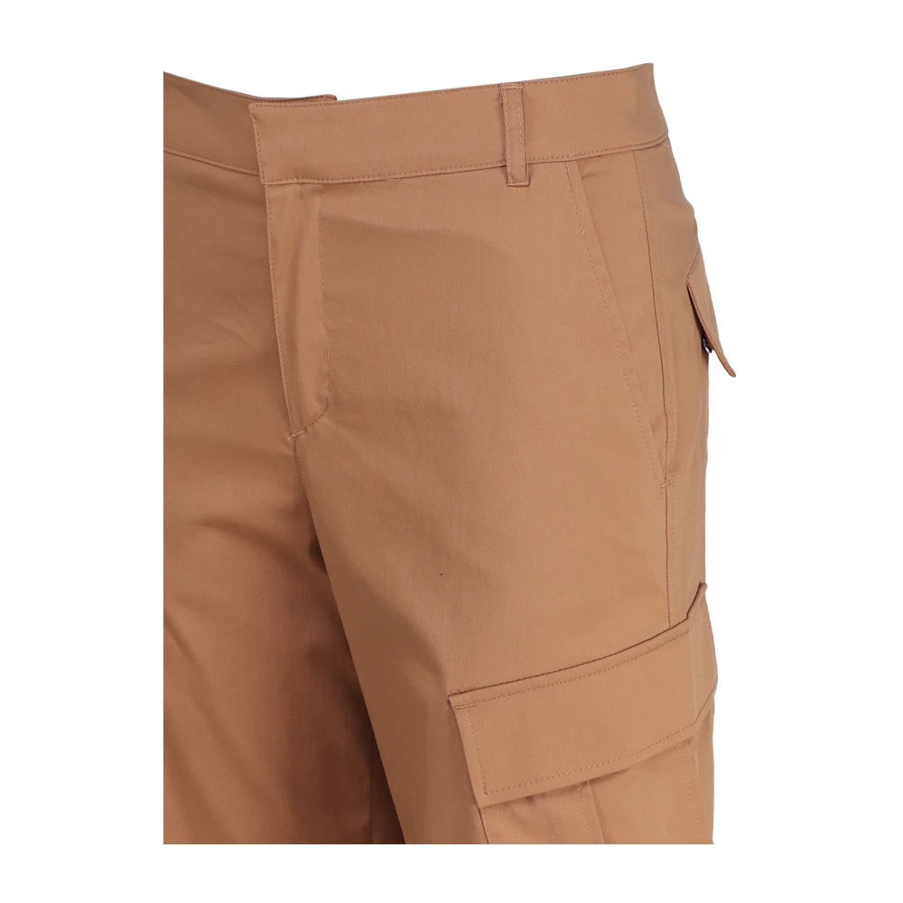 Andamane Bruine Wijde Pijp Broek Brown Dames