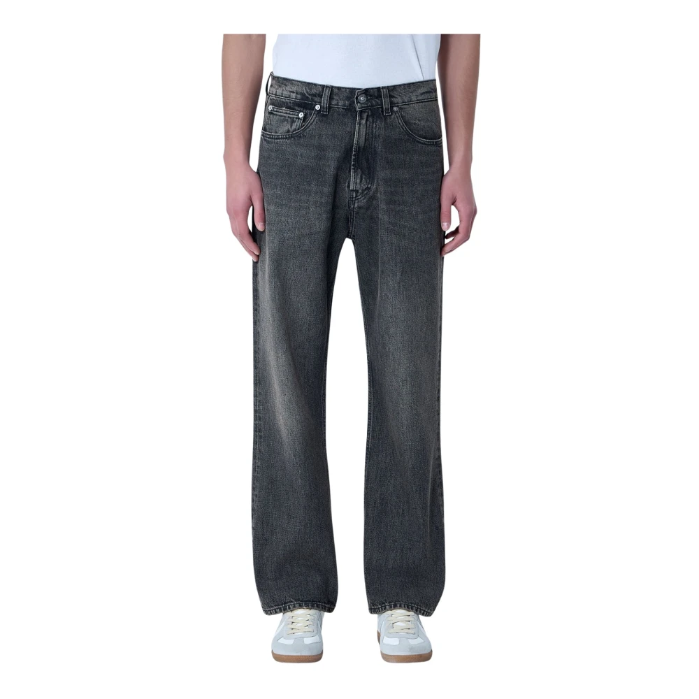 Our Legacy Men's Gray Third Cut Jeans - Straight Fit Jeans - W30 - Jeans