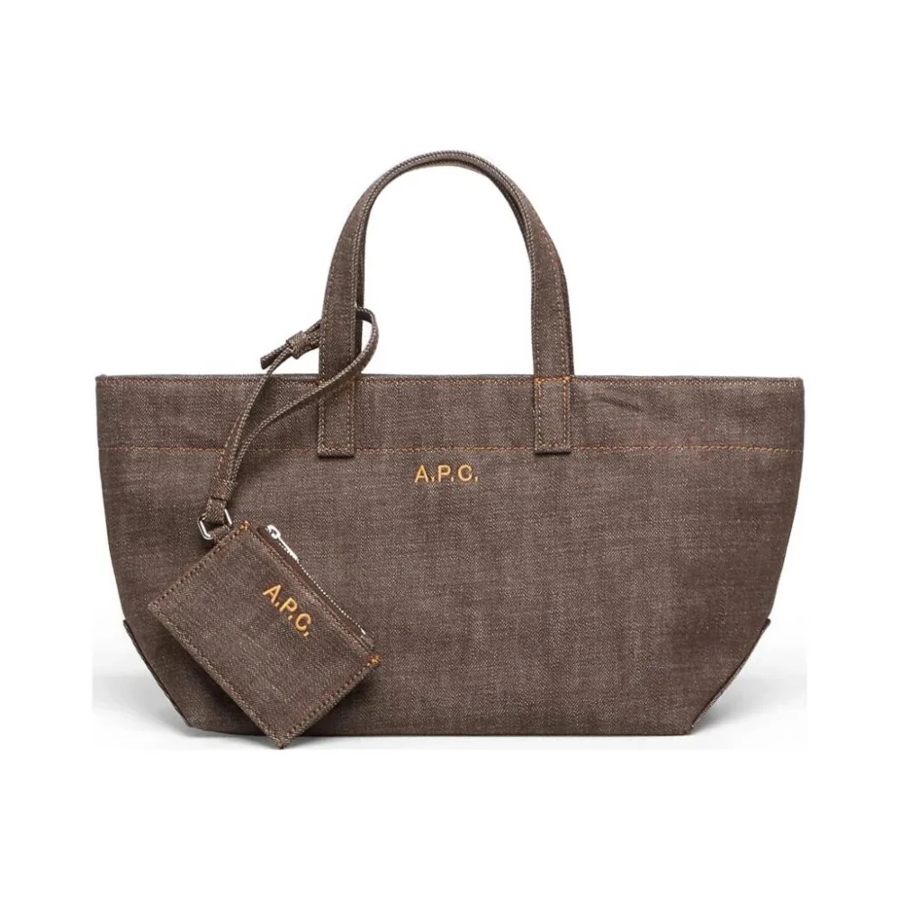 A.p.c. Women's Brown Le Drummer Toile Small