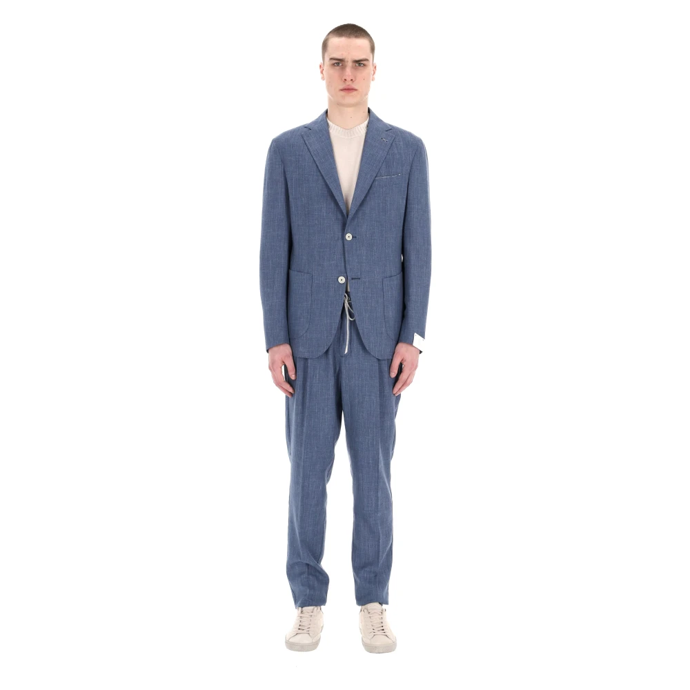 Suits > Suit Sets > Single Breasted Suits - - Eleventy - Modalova