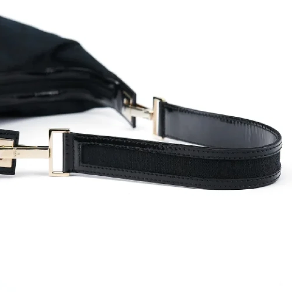 Gucci Vintage Pre-owned Leather handbags Black Dames