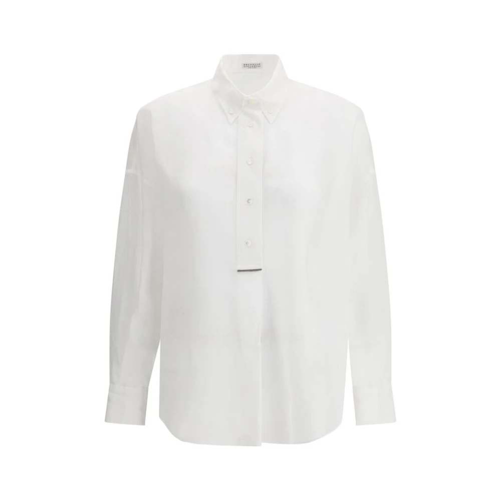 Blouses & Shirts > Shirts - - Brunello Cucinelli - Modalova