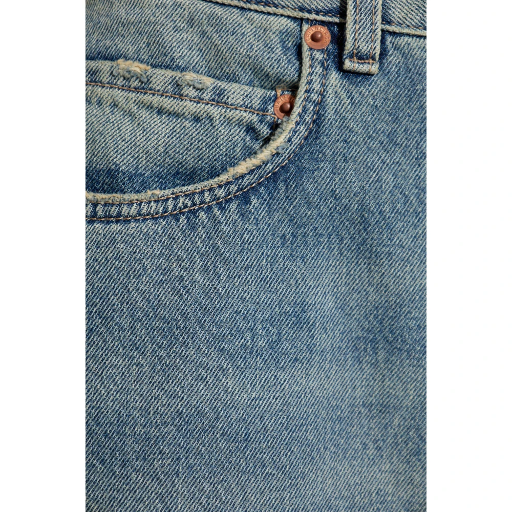 Balenciaga Drop-crotch broek Blue Dames