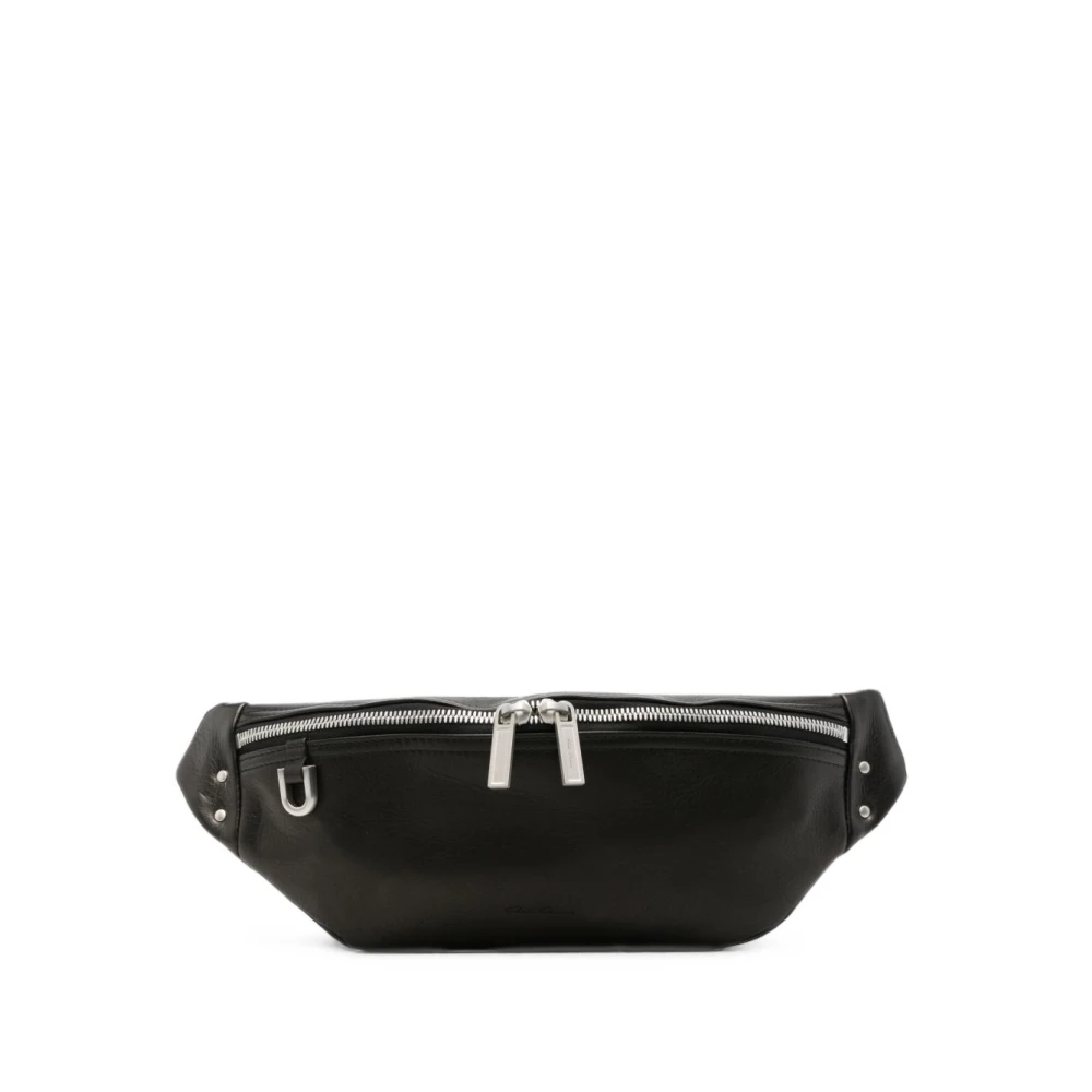 Rick Owens Grained Texture Belt Bag - Female - Bum Bags - Black - One Size - Bags