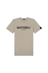Quotrell Basic Garments T-Shirt Senior Taupe/Black