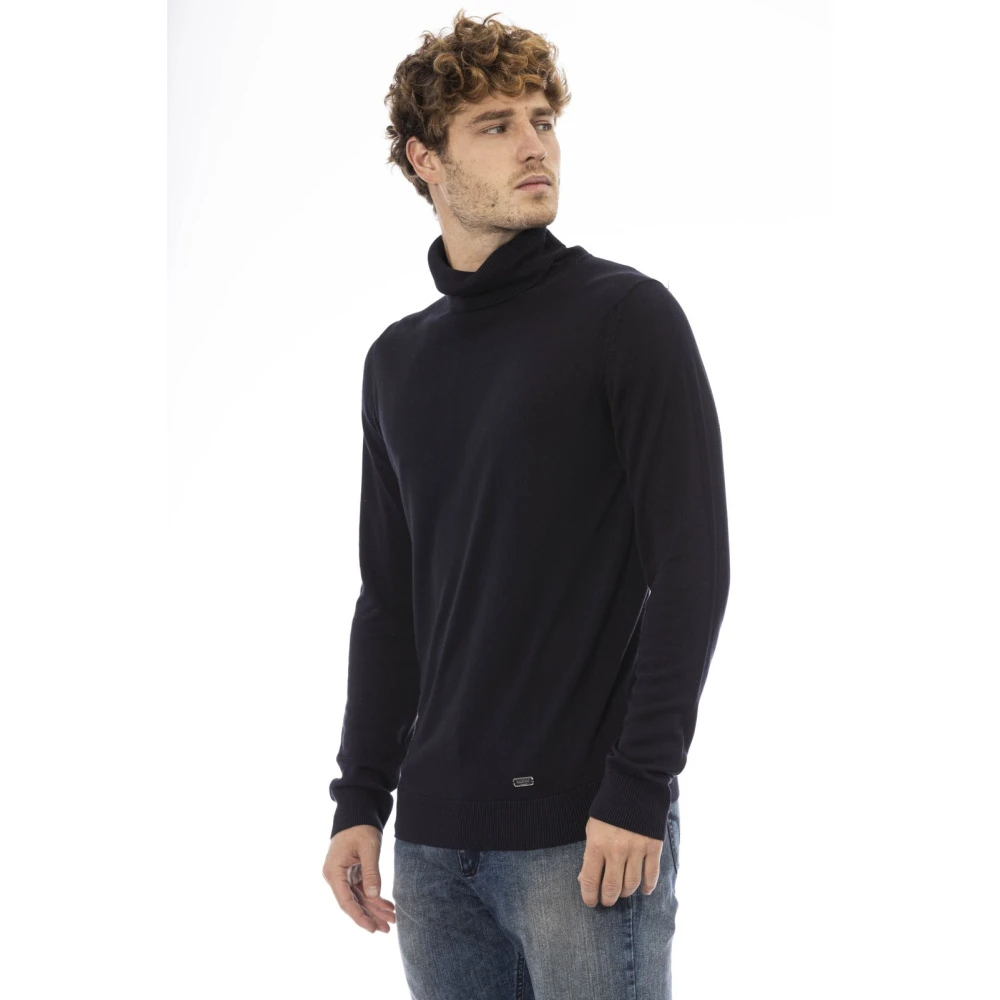 Baldinini Trendy Trui met Lange Mouwen Blue Heren