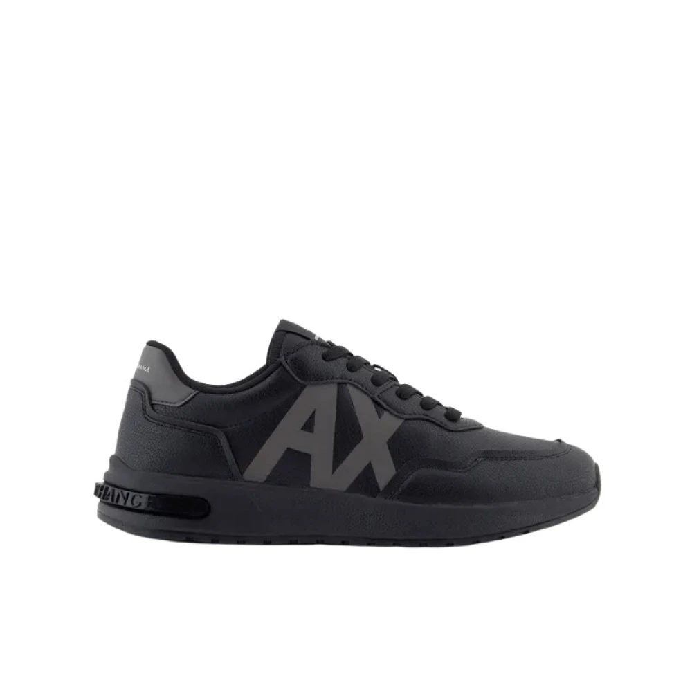 Armani Exchange Herren Schwarz Signature Basket