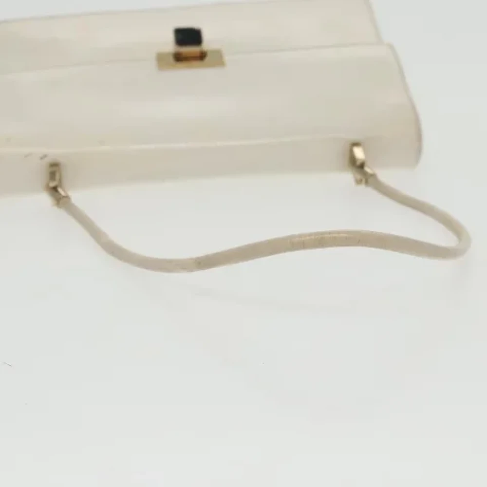 Gucci Vintage Pre-owned Fabric gucci-bags White Dames
