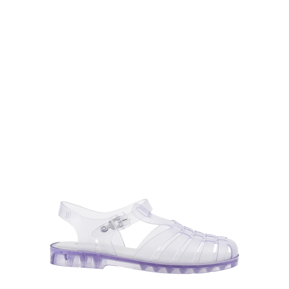 Melissa Women's White Flat Sandals, 3 Uk, Sandals Possession Ad