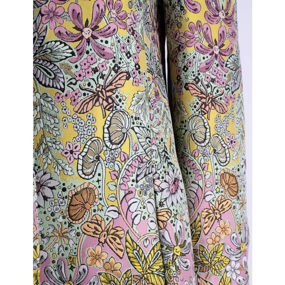 ETRO Op Maat Gemaakte Paisley Print Jas Green Dames