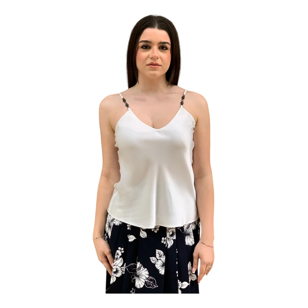 Max Mara Studio Damen Weiß Oberteile, Mgröße: