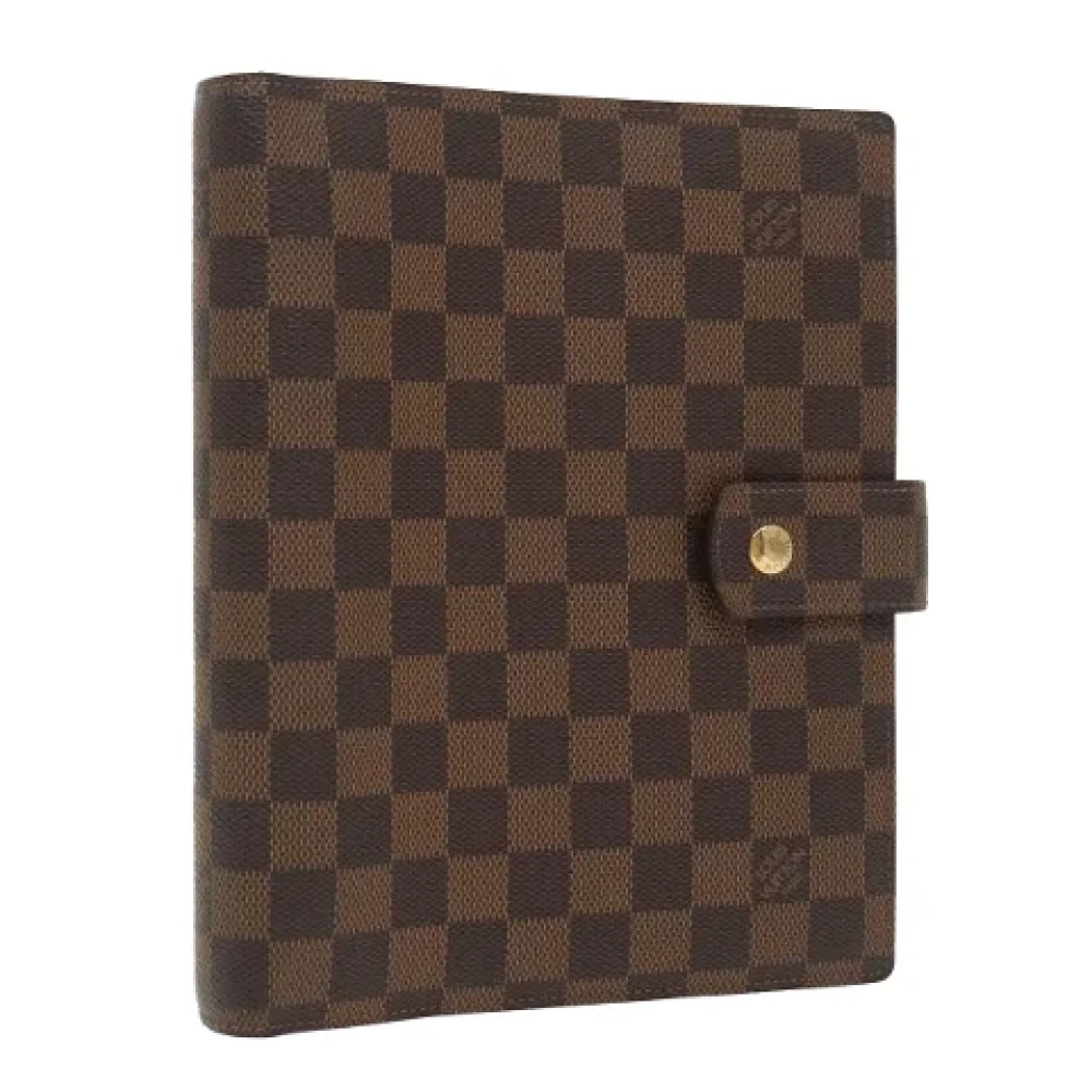 Louis Vuitton Vintage Pre-owned Canvas home-office Brown Dames