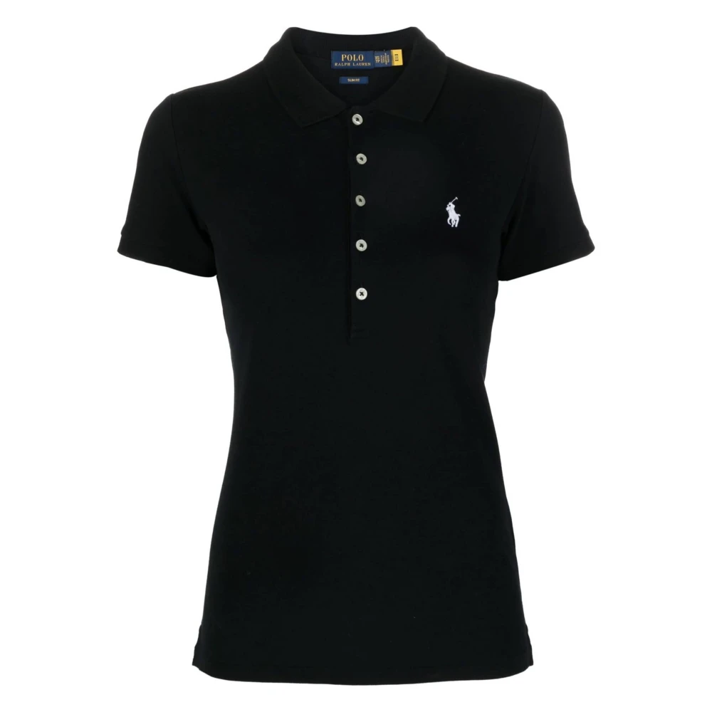 Ralph Lauren Polo Shirts Black Dames