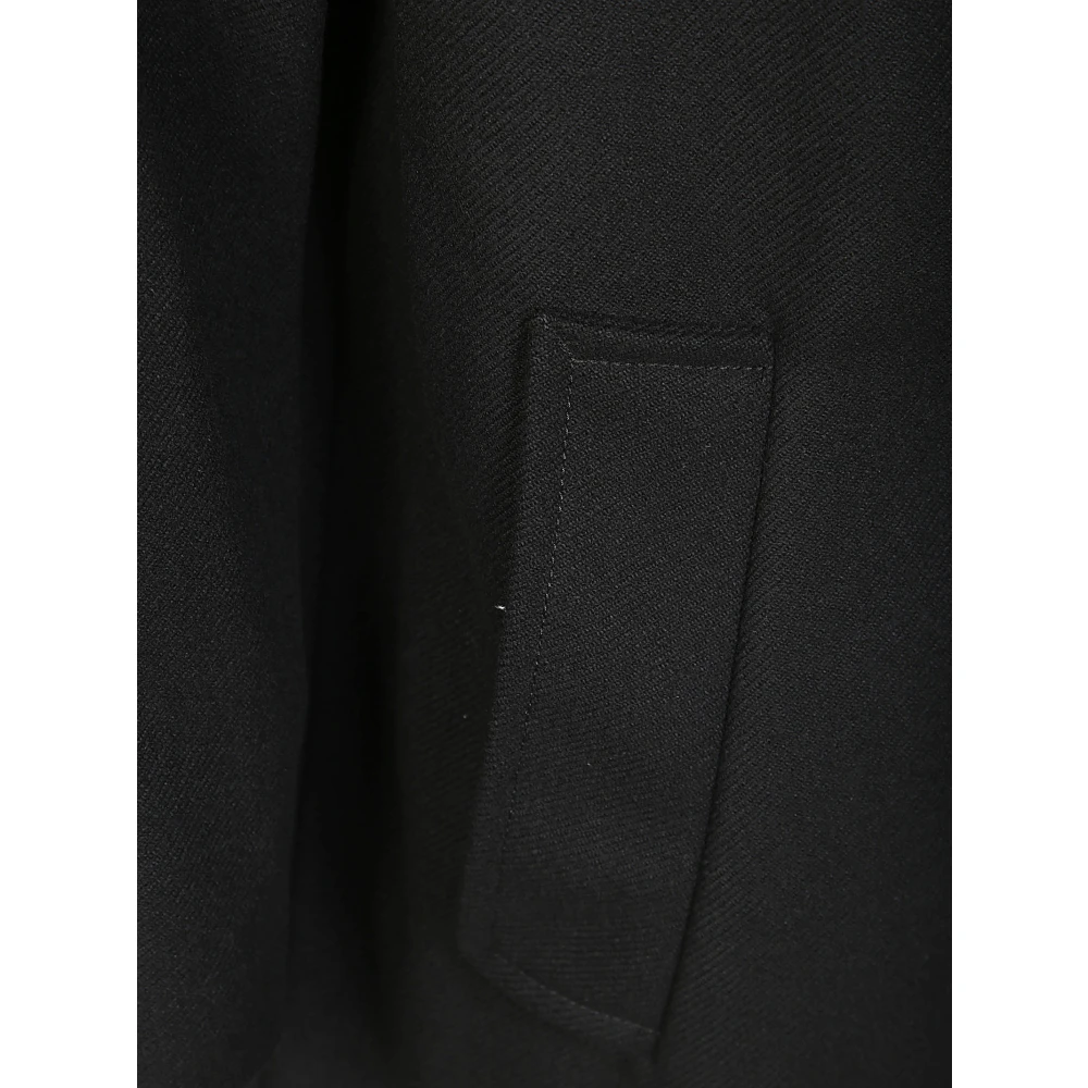 IVY OAK Stijlvolle Peacoat voor Vrouwen Black Dames