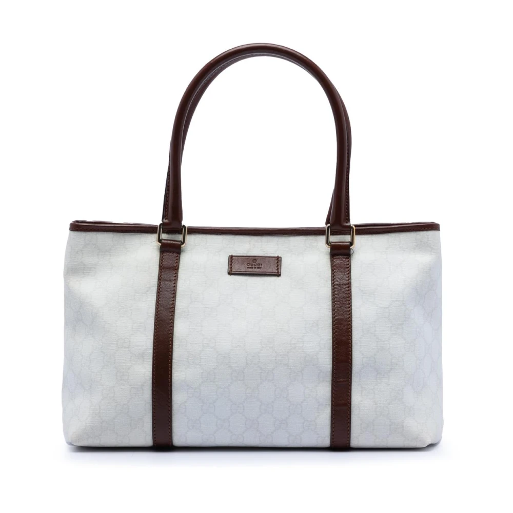 Gucci Vintage Donna Bianco Pre-Owned, Taglia Unica, Used,