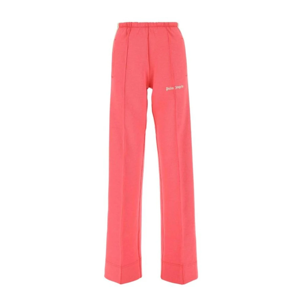 Palm Angels Stijlvolle Slim Fit Broek Roze Kleur Pink Dames