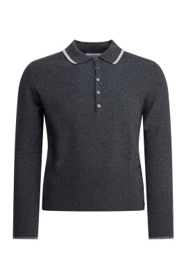 polo-noir-maille-fine-aw25