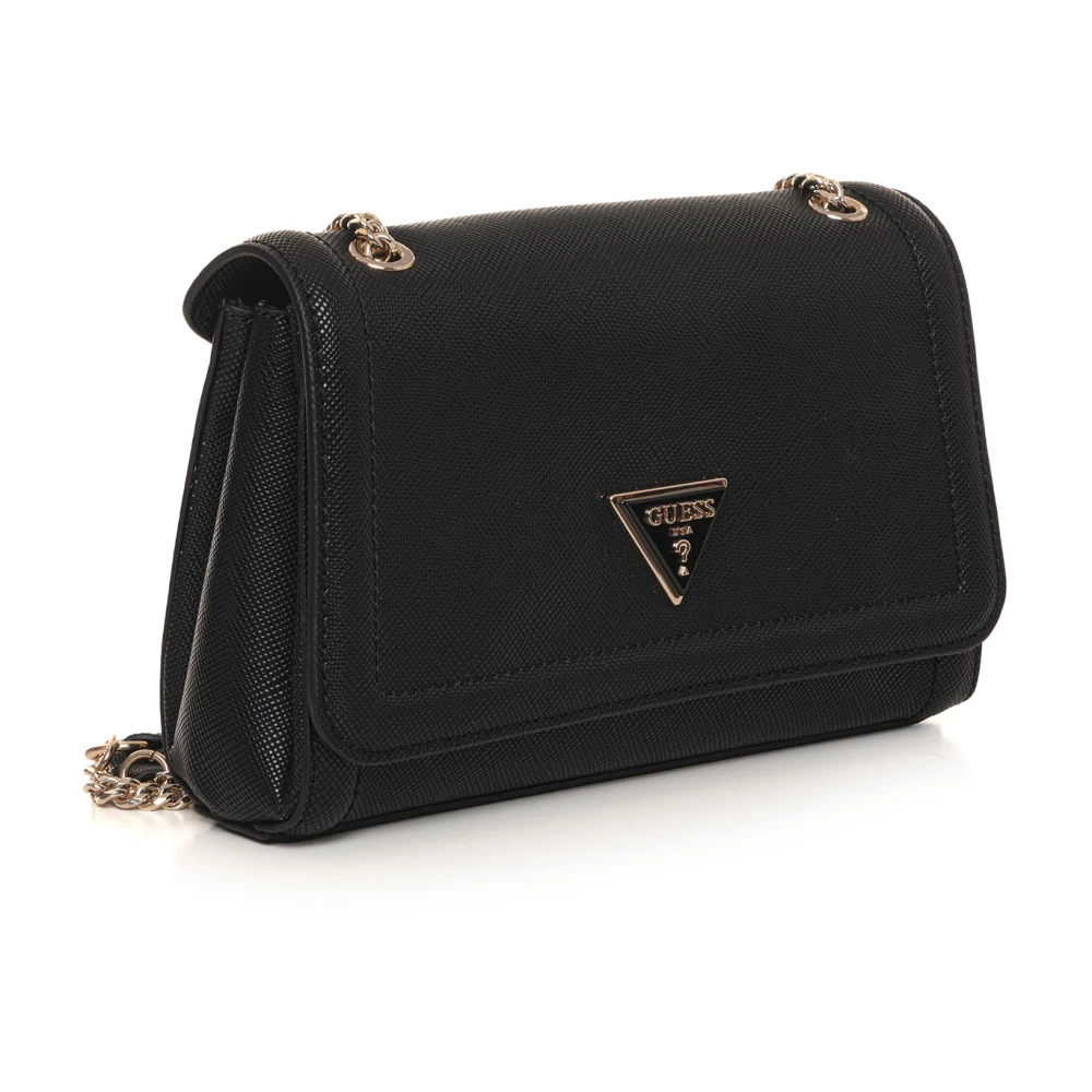 Guess Noelle Schoudertas met Verborgen Sluiting Black Dames