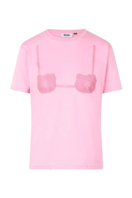 Hello Kitty Printed Bra Boxy T-Shirt