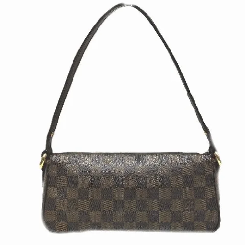 Louis Vuitton Vintage Pre-owned Canvas shoulder-bags Brown Dames