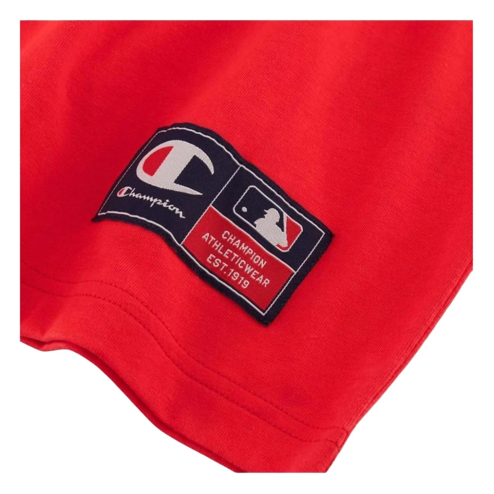 Champion Mlb Cosy Fit T-shirt Red Heren