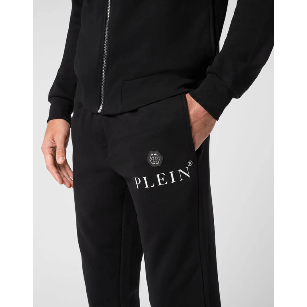 Philipp Plein Zwarte Broek Hoogwaardig vakmanschap Black Heren