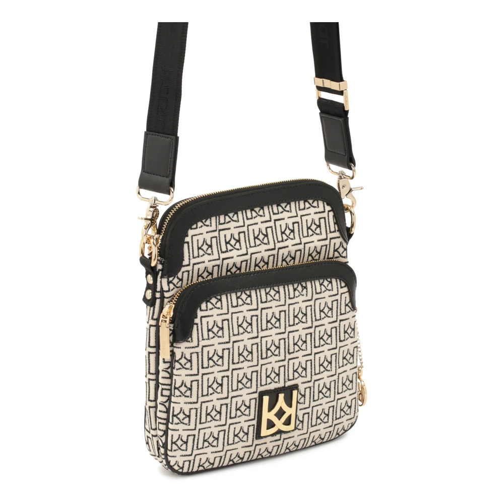Kazar Dames stoffen stads tas met geborduurd patroon Multicolor Dames