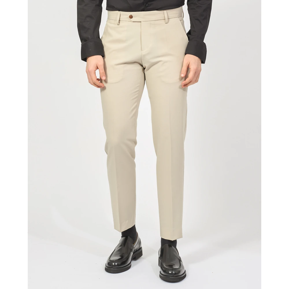 Mulish Beige Double-Breasted Jurk Set Beige Heren