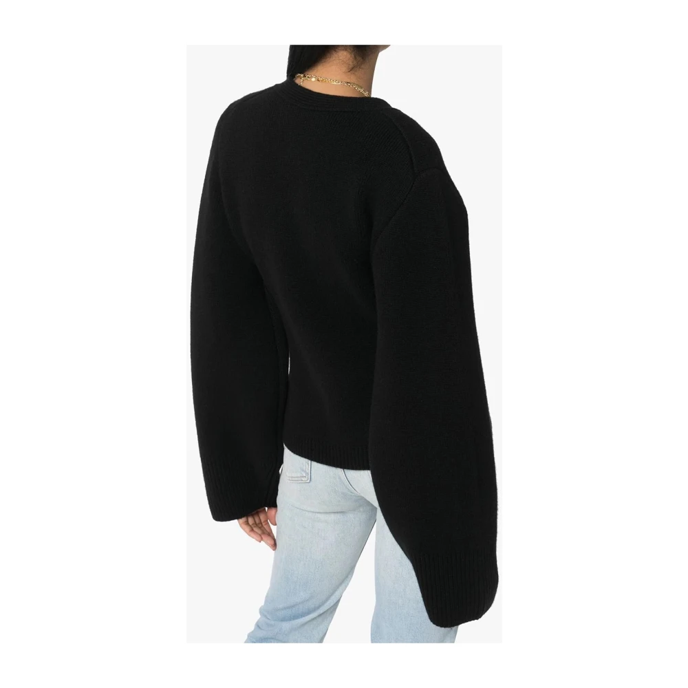 Khaite Zwart Scarlet Vest Black Dames
