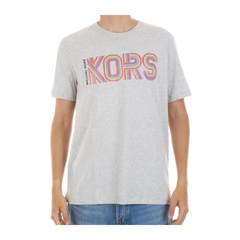 Michael Kors T-shirt Gray, Herr