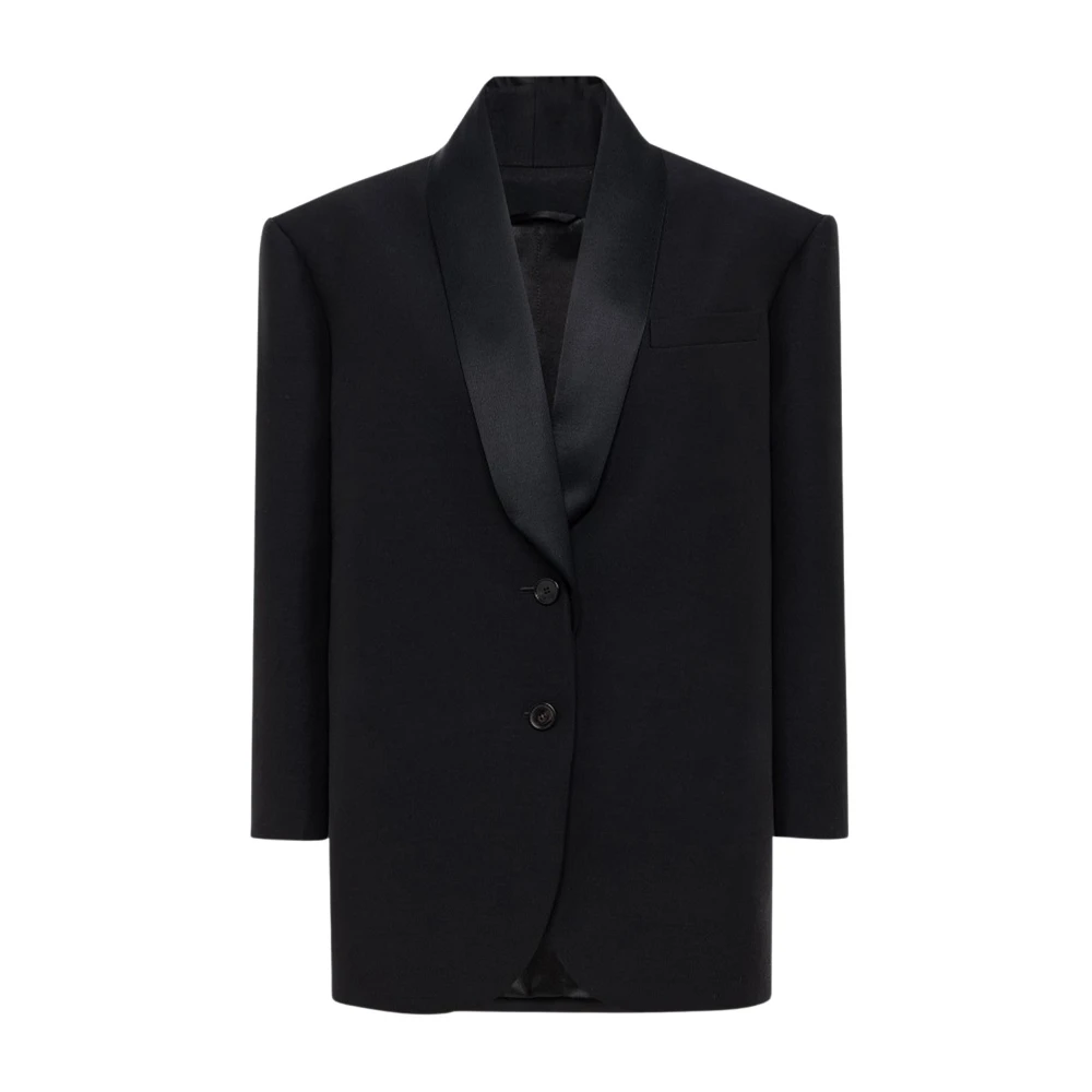 Del Core Warme Wollen Jas voor Stijlvolle Look Black Dames