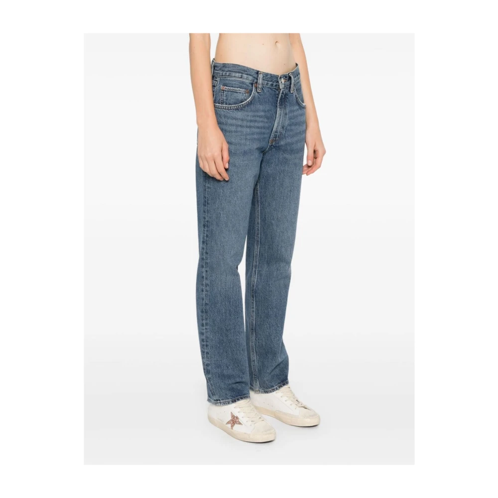 Agolde Blauwe Jeans Dameskleding Blue Dames