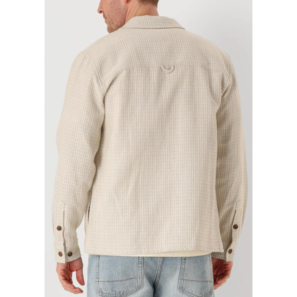Anerkjendt Casual Overshirt voor Heren Beige Heren