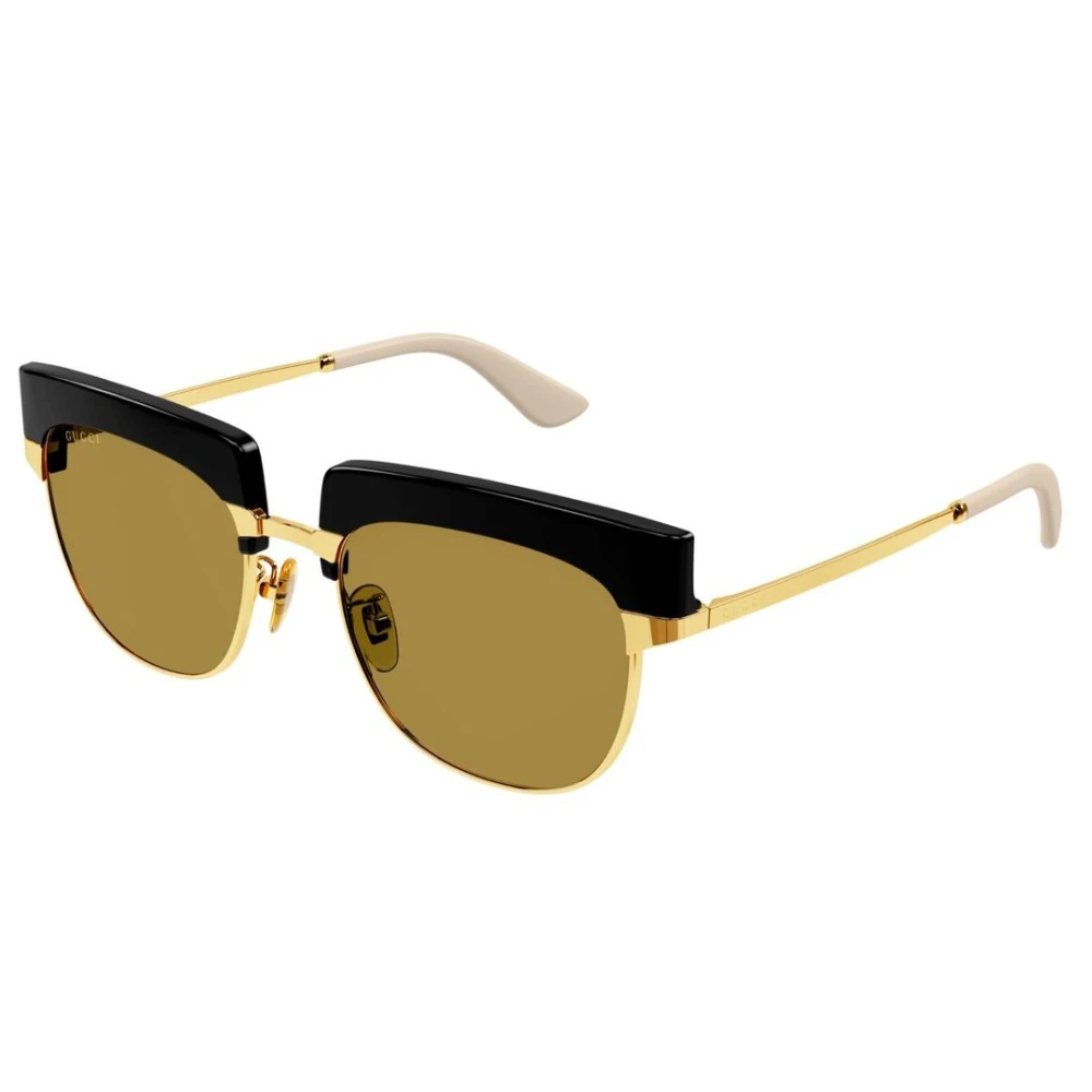 Gucci Unisex Yellow Pastel Square Sunglasses