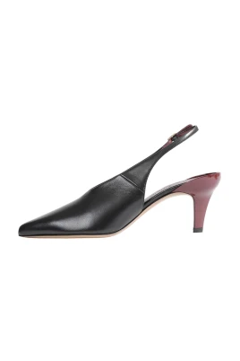 Suzie Slingbackpumps i läder