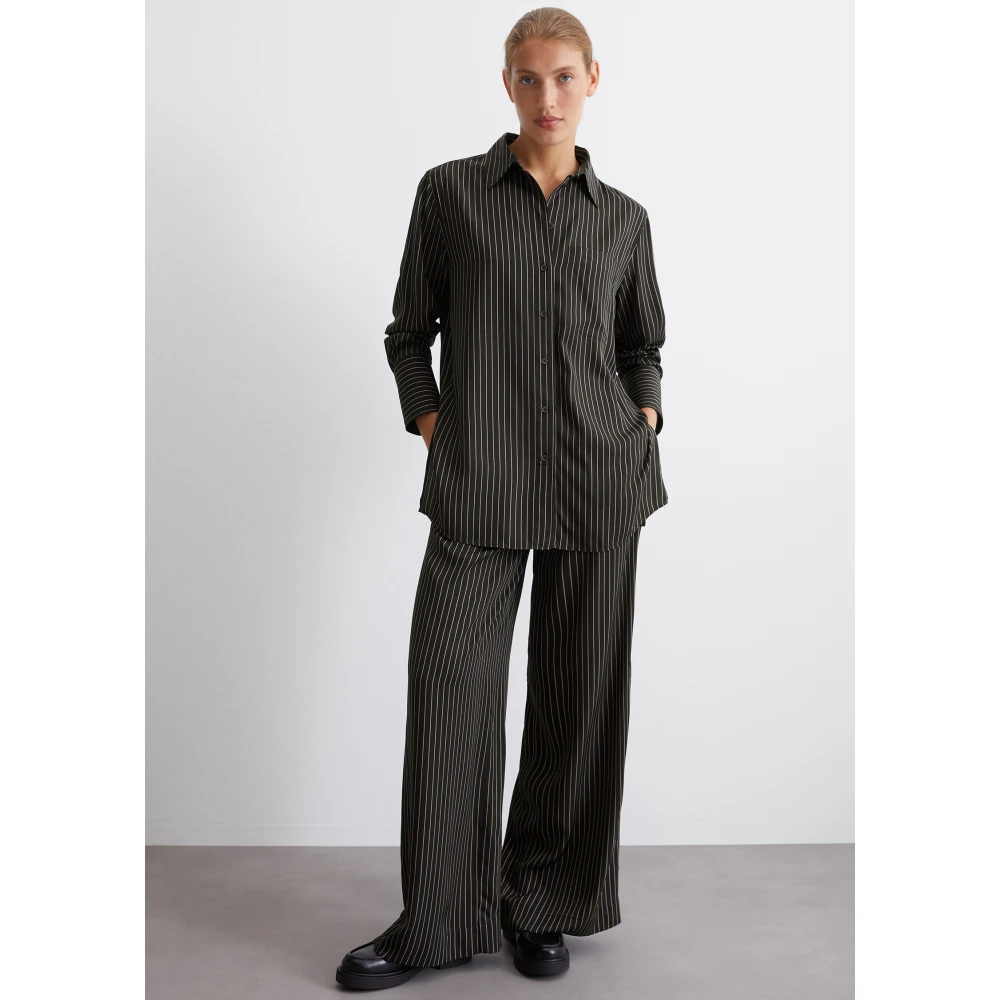Marc O'Polo NorHeren lange blouse Black Dames
