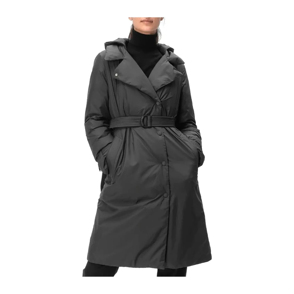 Woolrich Stijlvolle Jassen voor Mannen en Vrouwen Black Dames