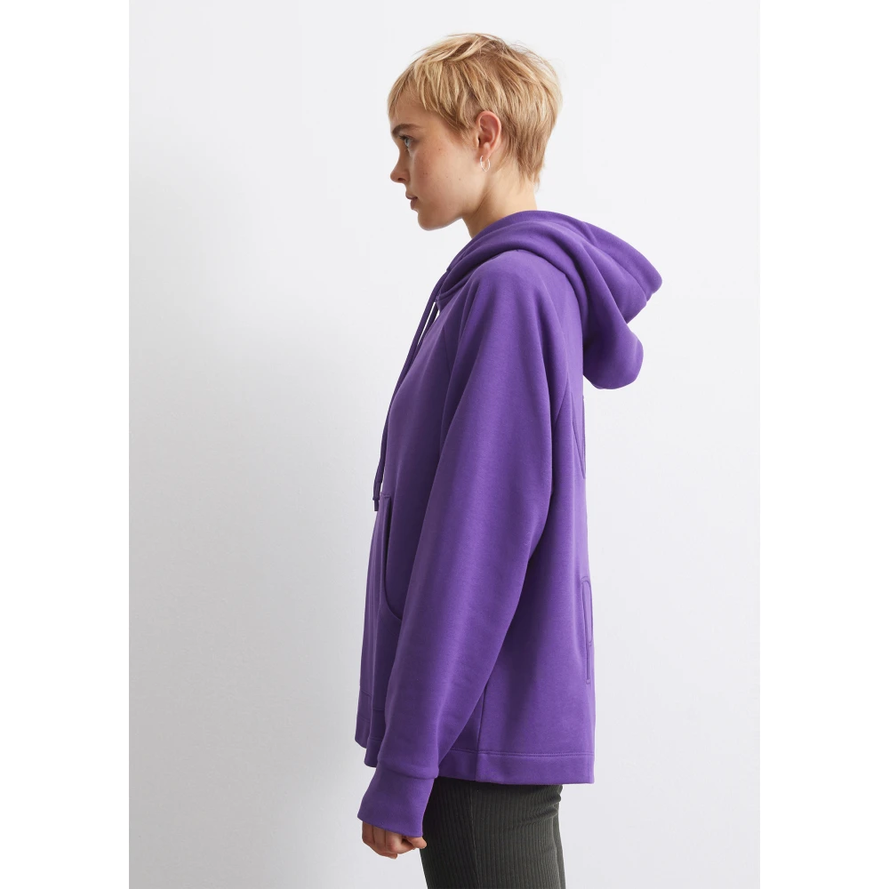 Marc O'Polo Logo hoodie oversized Purple Dames