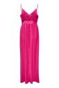 robe-longue-sans-manches-fuchsia-violet