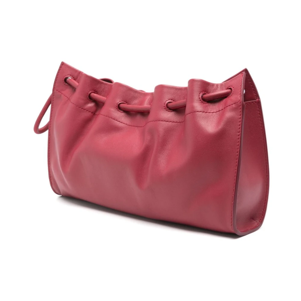Coccinelle Rode Trekkoord Schoudertas Red Dames