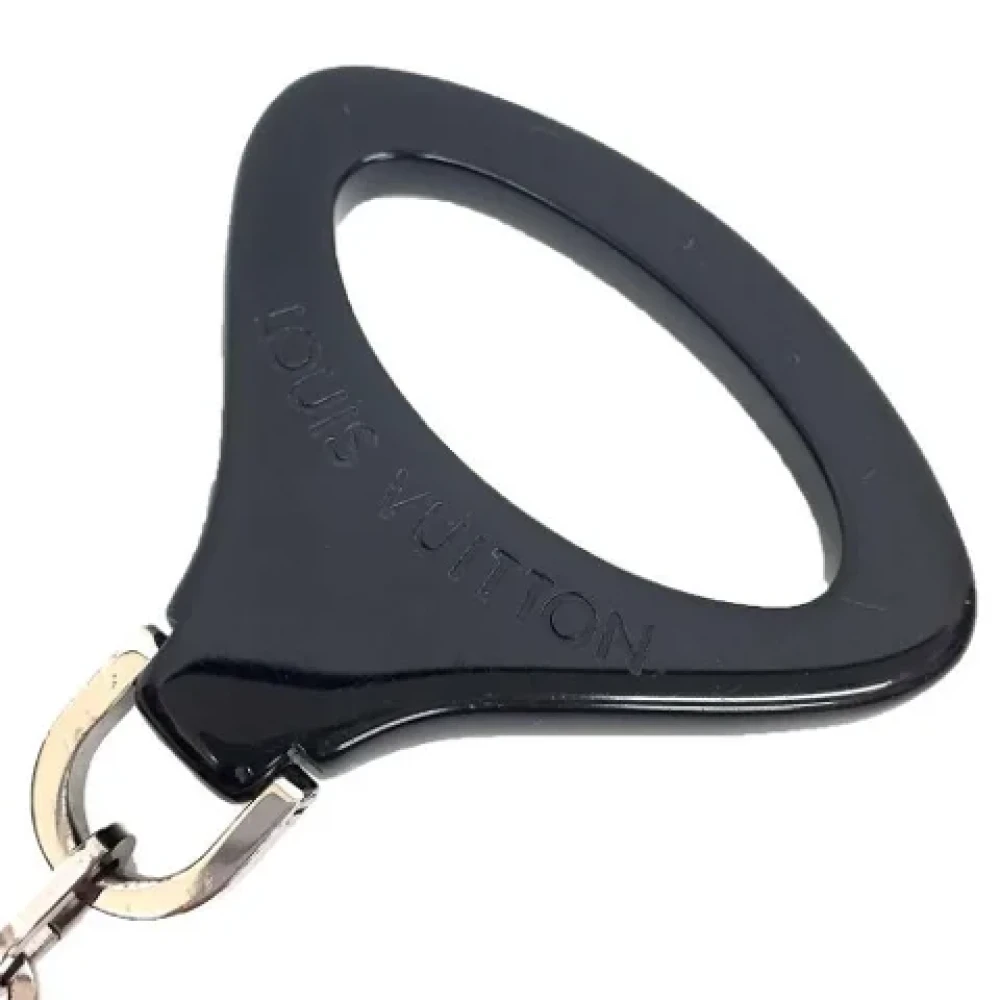 Louis Vuitton Vintage Pre-owned Plastic key-holders Black Dames