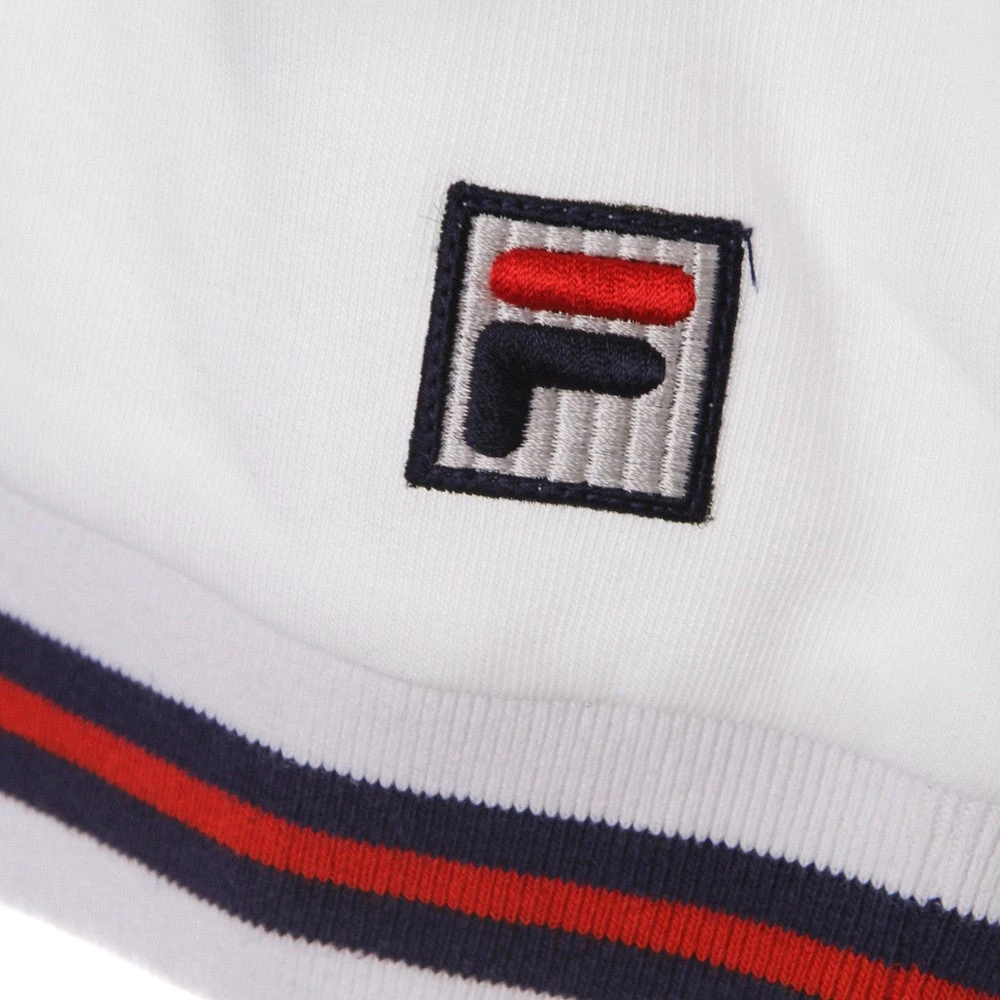 Fila Lichtgewicht Crewneck Sweatshirt Wit White Heren