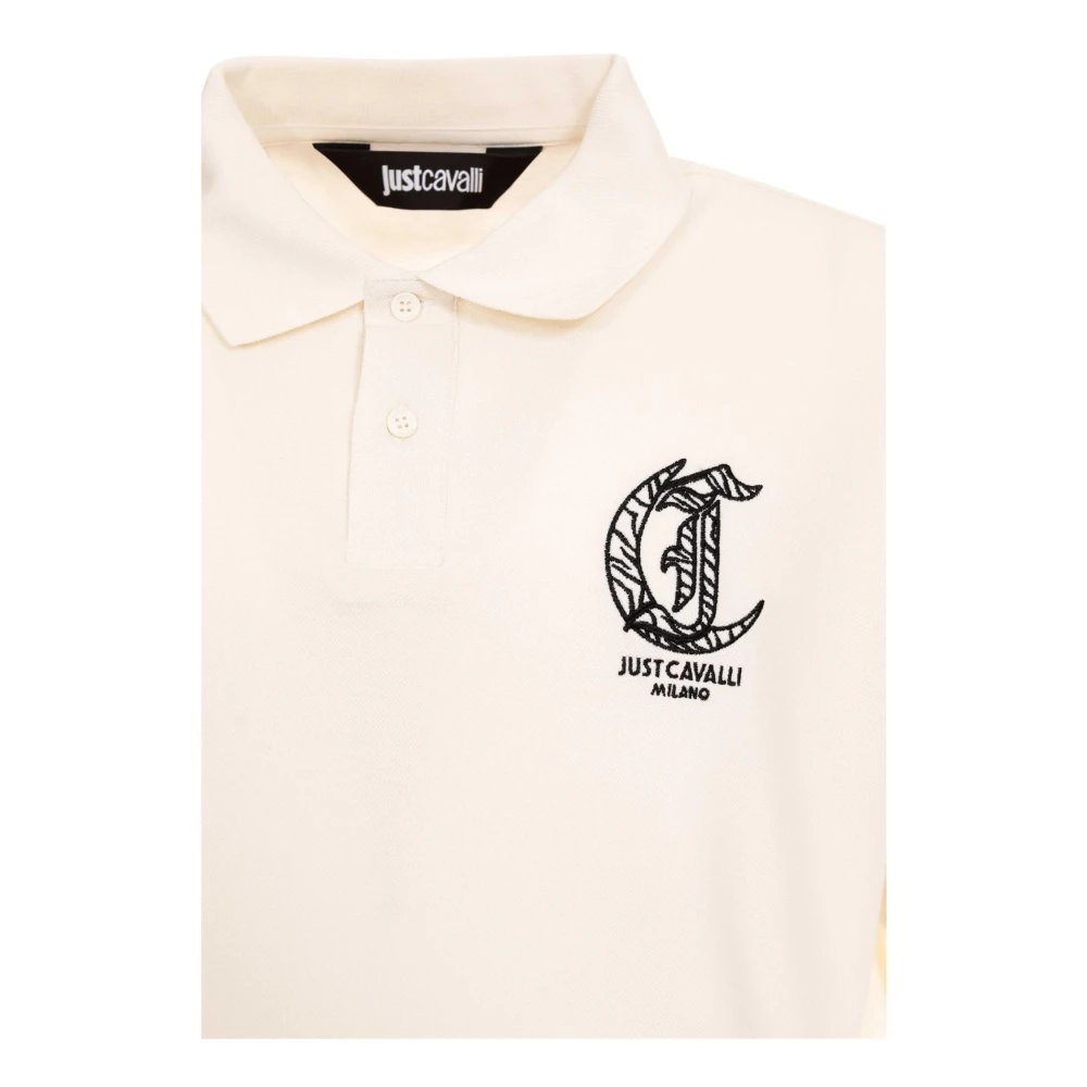 Just Cavalli T-shirts en Polos White Heren