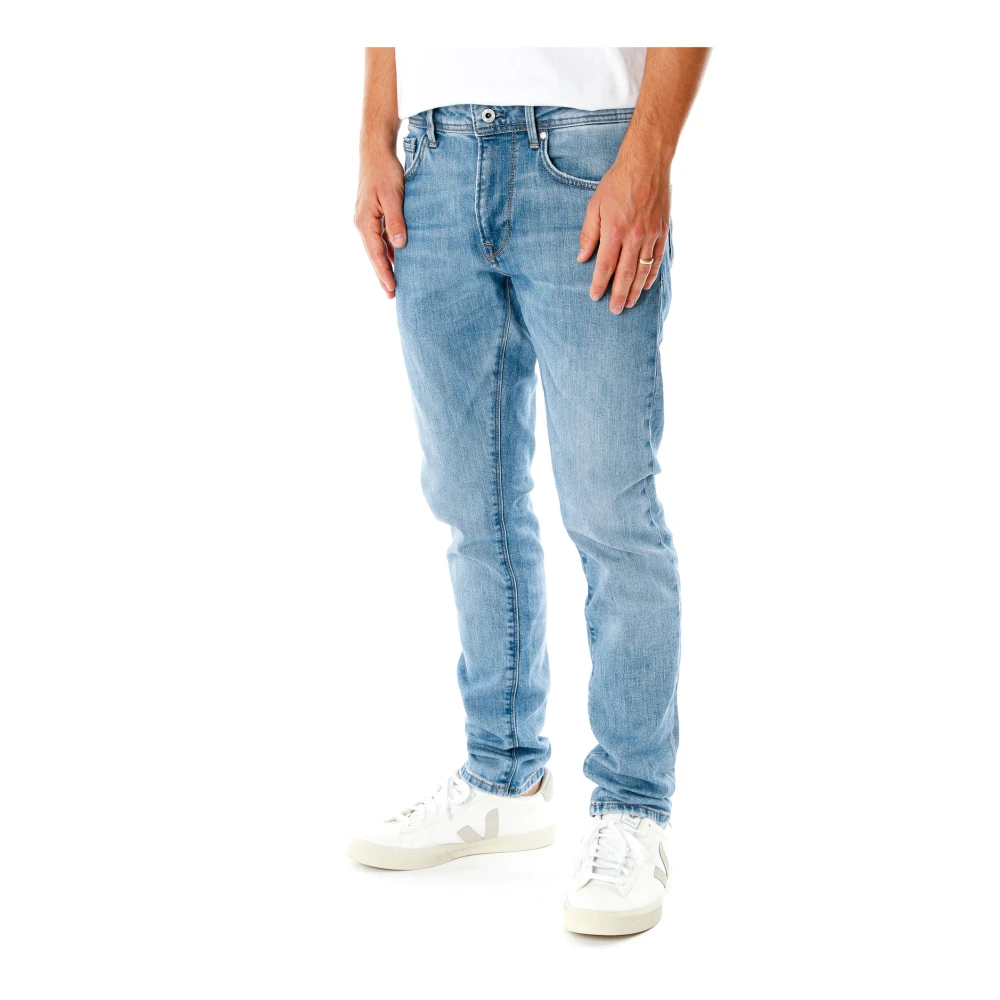 Pepe Jeans Slim Fit Tapered Jeans Blue Heren
