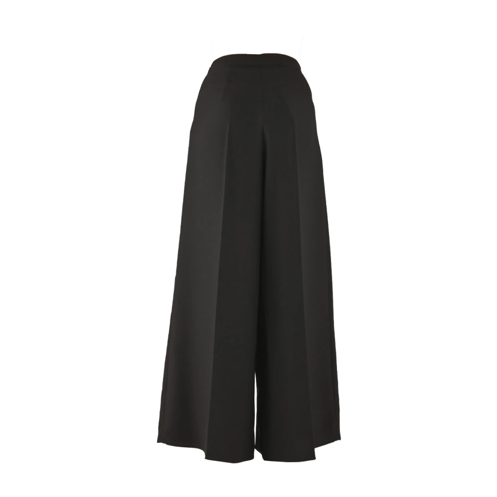 Pennyblack Satin Wide-Leg Pants Black Dames