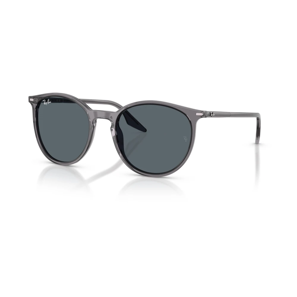 Ray - Ban Unisex Blue Ray - Ban Rb2204 1399R5 Sunglasses Acetate Grey Pantos Normal - Image 3