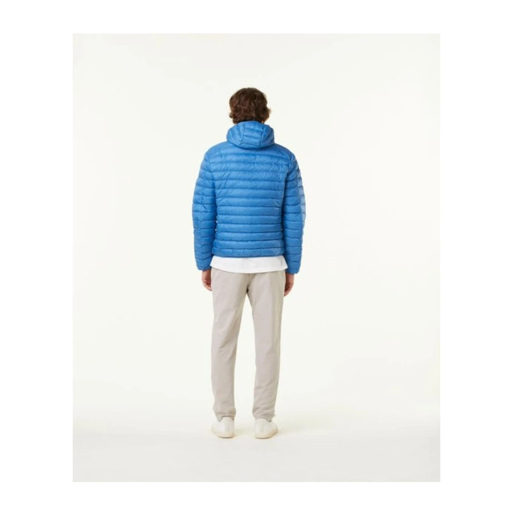 Jott Lichte getailleerde hoodie Nico Blue Heren