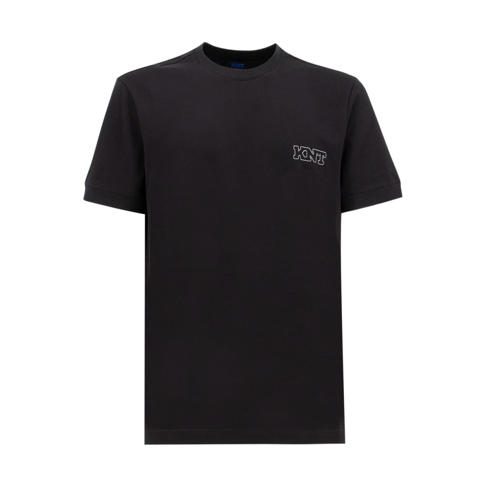 Kiton - Tops > T-Shirts - Black - Kiton - Modalova