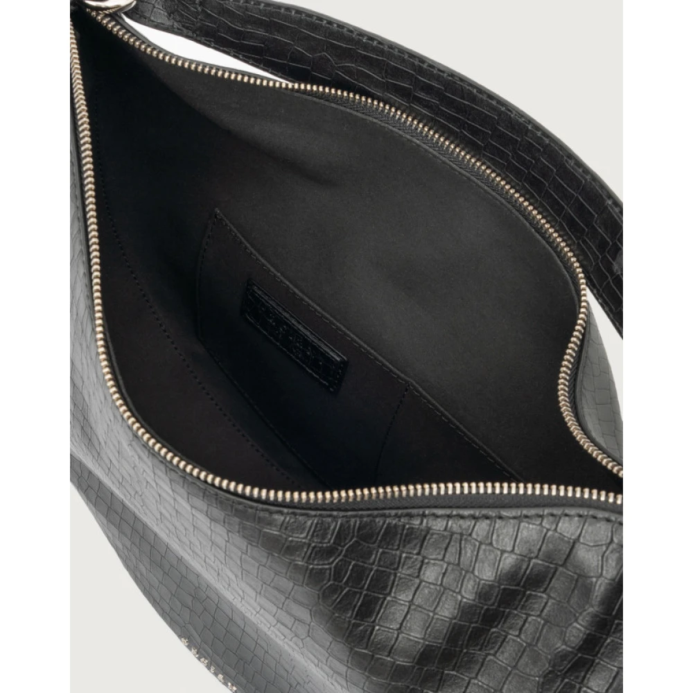 Orciani Schoudertas met Cocco-print Black Dames