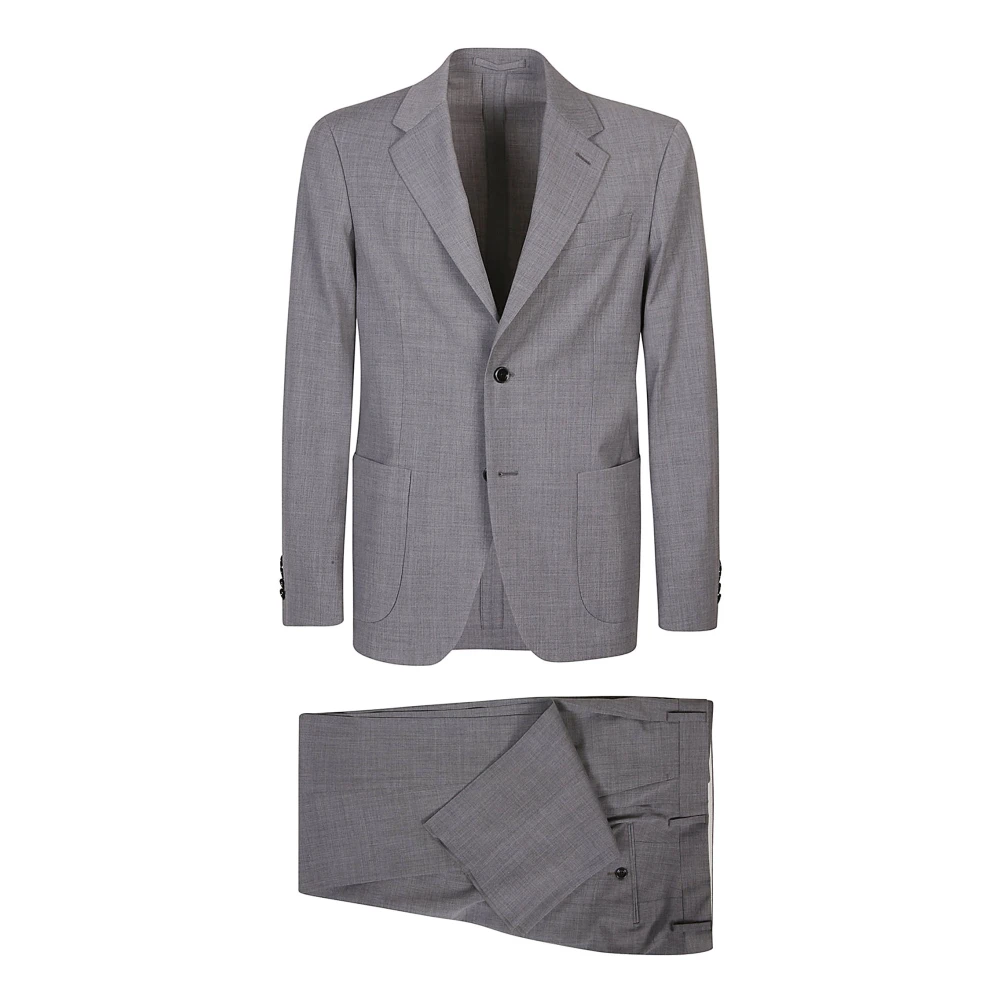 Lardini 920 Grijs Easy Wear Suit Gray Heren